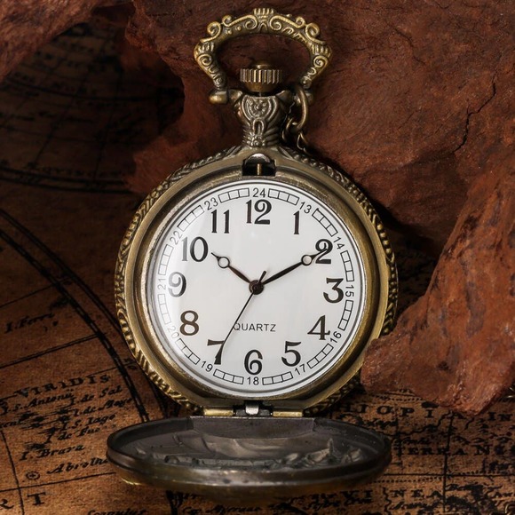 Spiderman NEW Pocket Watch Marvel Comic Fan Gift Spidey Red Enamel - Picture 2 of 5